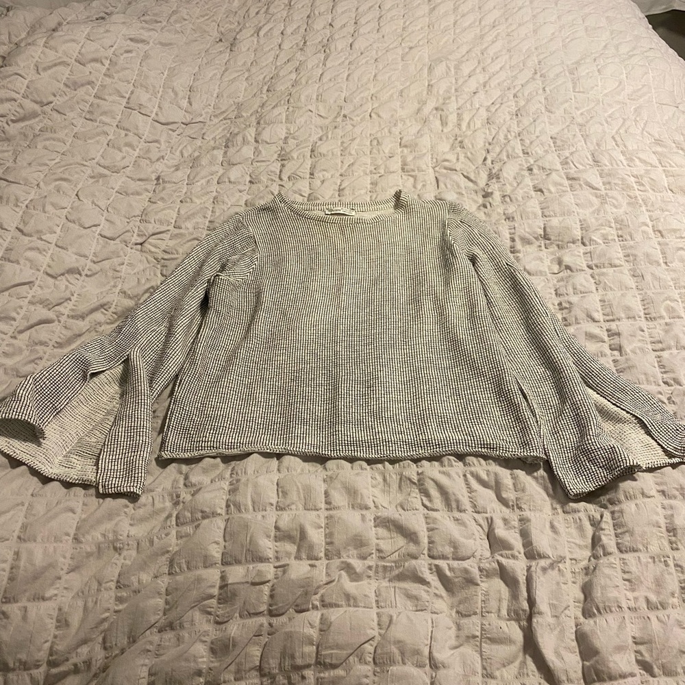 Vintage Zara top with bell sleeves